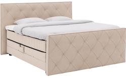 Boxspring nomade savanne stepping incl voetbord - product_149982