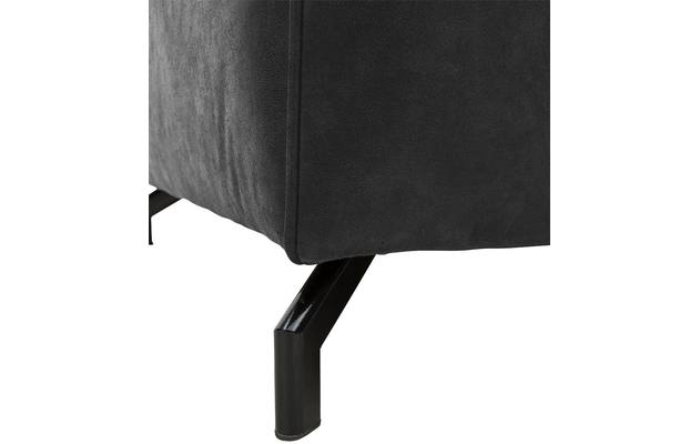 Goossens zitbank calvin grijs micro leer - 8171143-634-03
