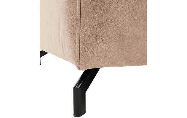 Goossens zitbank calvin beige micro leer - 8171143-637-03