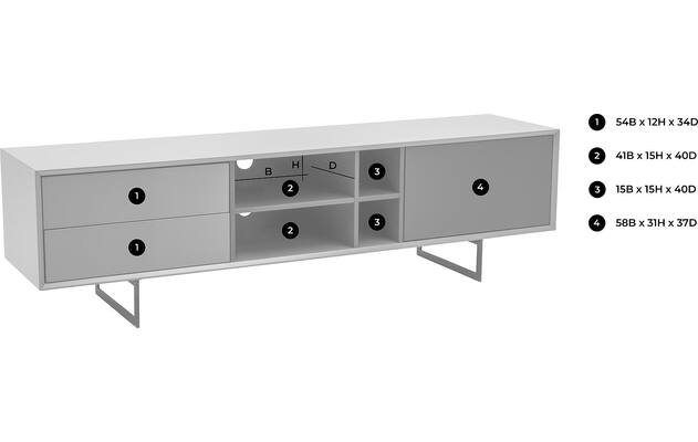 Goossens basic tv meubel vienna bruin mdf - 8171315-goossens-basic-vienna-tv-meubel-bruin-51