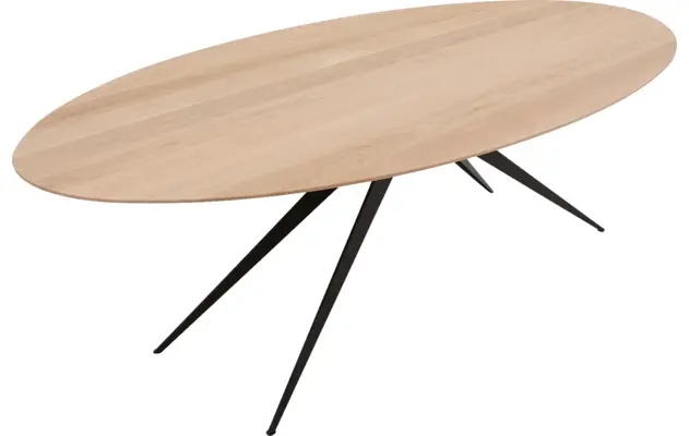 Goossens excellent eettafel uniek blank eiken - 8180337-07