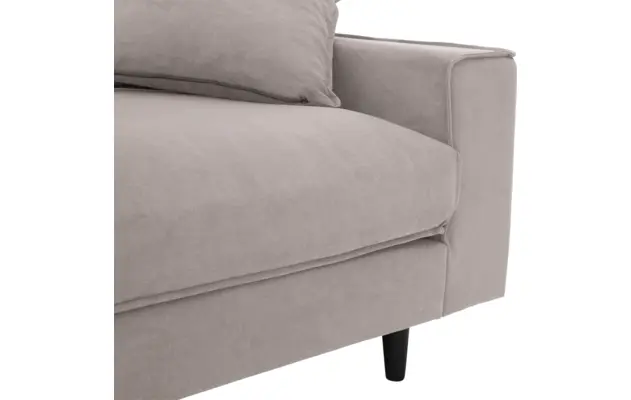 Goossens zitbank jonas beige stof - 8180585-1459-06