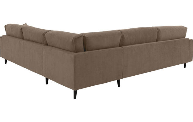 Goossens hoekbank jonas grijs stof - 8181093-1458-16
