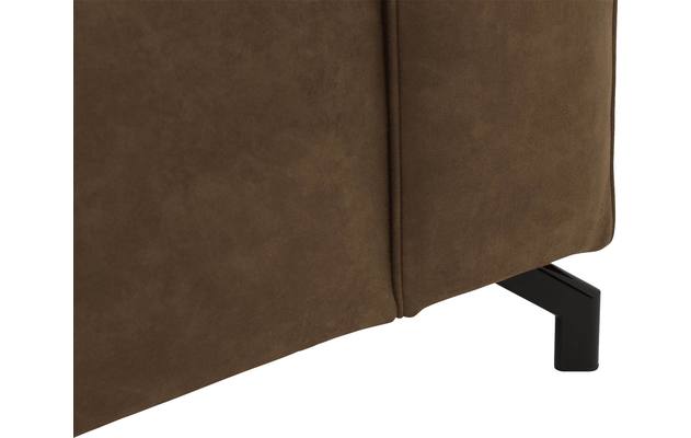 Goossens loungebank calvin groen micro leer - 8181170-626-07-gespiegeld