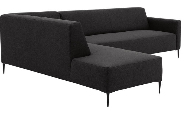 Goossens hoekbank key west grijs stof - 8181529-368-05-gespiegeld