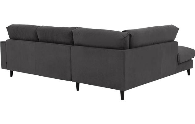 Goossens hoekbank jonas grijs stof - 8181633-1456-02-gespiegeld