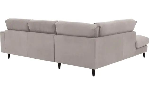 Goossens hoekbank jonas beige stof - 8181633-1459-02-gespiegeld
