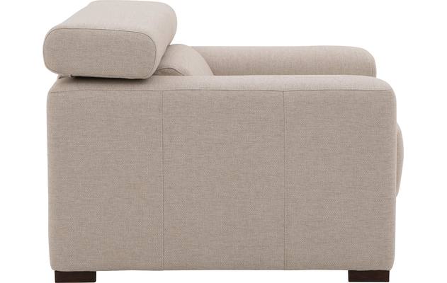 Goossens fauteuil nora beige stof - 8190118-05