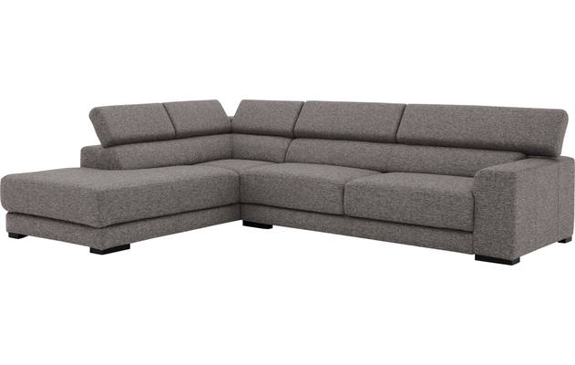 Goossens hoekbank nora grijs stof - 8190123-207-03-gespiegeld