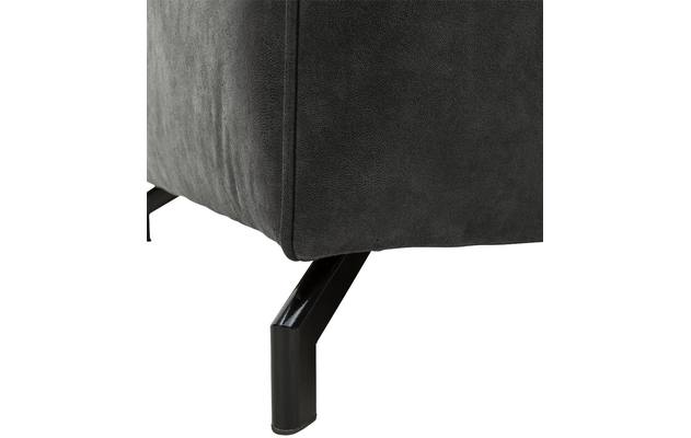 Goossens zitbank calvin grijs micro leer - 8190315-635-03