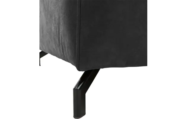 Goossens zitbank calvin grijs micro leer - 8190316-634-03
