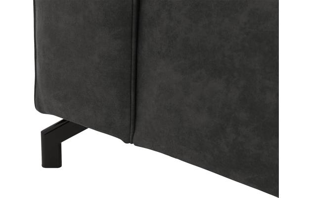 Goossens loungebank calvin grijs micro leer - 8190322-635-07
