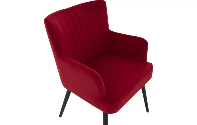 Goossens eetkamerstoel rob rood stof - 8190382-05