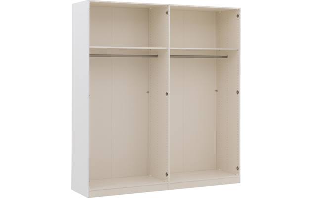 Goossens kledingkast easy storage ddk wit hoogwaardig meubelplaat - 8190431-07