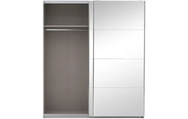 Goossens basic kledingkast miami wit hoogwaardig meubelplaat - 8190582-03