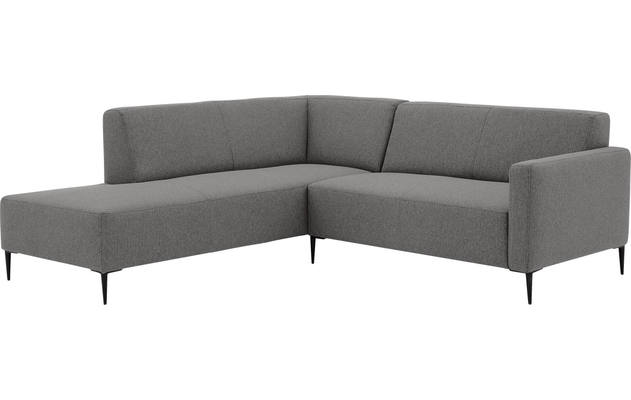 Goossens hoekbank key west grijs stof - 8190585-367-02-gespiegeld