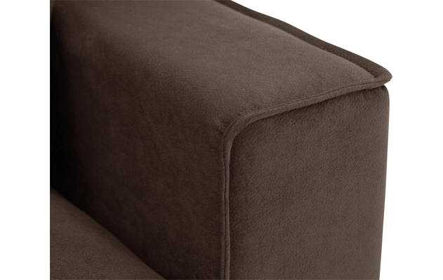 Goossens hoekbank jonas grijs stof - 8190594-1458-06-gespiegeld