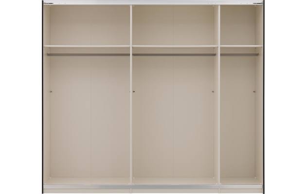 Goossens kledingkast easy storage sdk zwart hoogwaardig meubelplaat - 8190756-07
