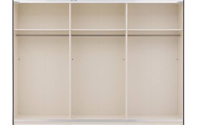 Goossens kledingkast easy storage sdk zwart hoogwaardig meubelplaat - 8190765-03