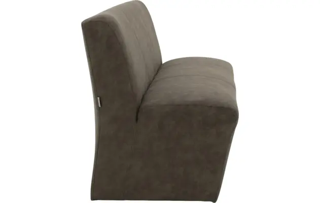 Goossens eetkamerbank montana groen microvezel - 8191119-04