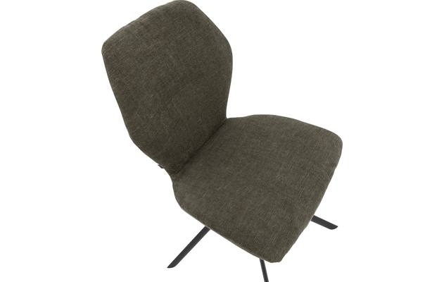 Goossens eetkamerstoel hera groen stof - 8193207-07