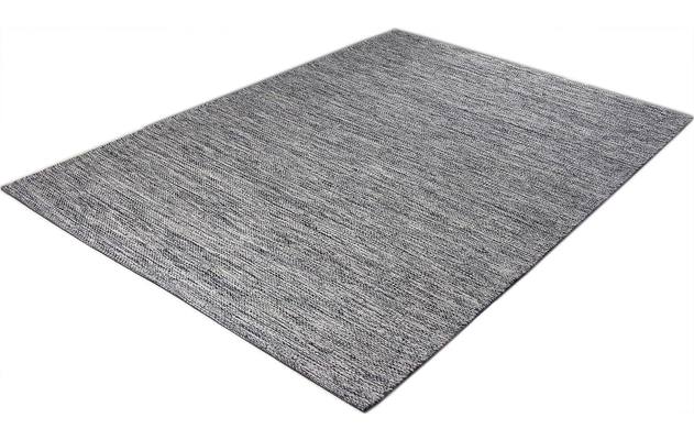 Goossens basic vloerkleed tealo zwart katoen - 8194390-02