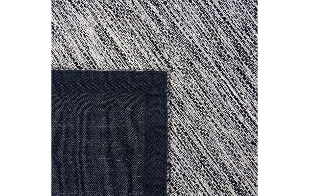 Goossens basic vloerkleed tealo zwart katoen - 8194390-03