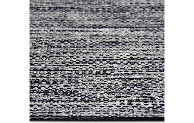 Goossens basic vloerkleed tealo zwart katoen - 8194390-04
