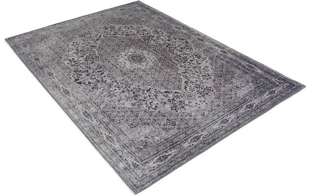 Goossens basic vloerkleed canto zwart katoen - 8194424-02