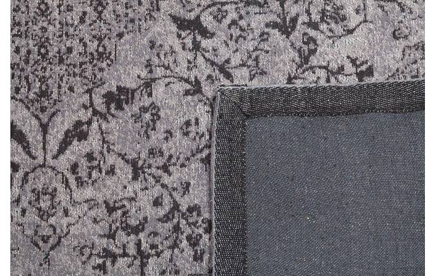 Goossens basic vloerkleed canto zwart katoen - 8194424-06