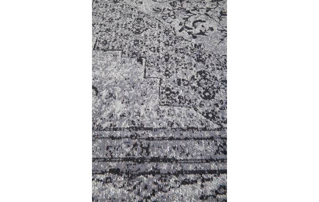 Goossens basic vloerkleed canto zwart katoen - 8194425-04