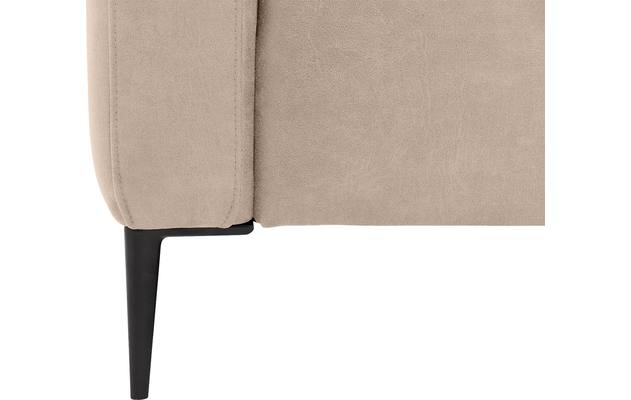 Goossens hoekbank key west beige micro leer - 8196254-403-05