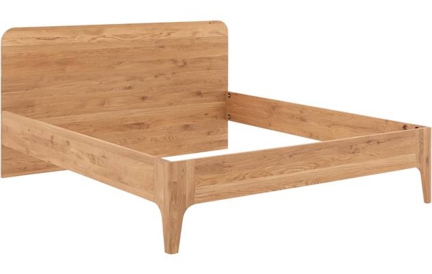 Goossens excellent bedframe curve onbewerkt eiken - 8196831-05