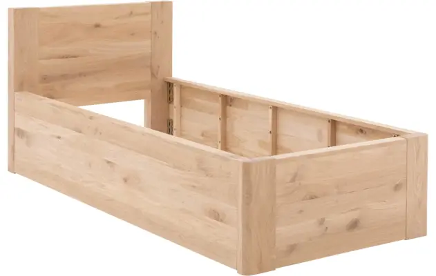 Goossens bedframe bibi onbewerkt eiken - 8201296-4