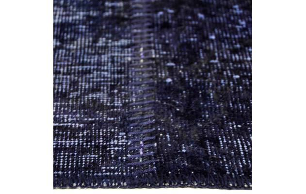 Goossens eco vloerkleed lancet blauw wol - 8201377-04