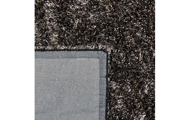 Goossens vloerkleed spira zwart polyester - 8201527-02