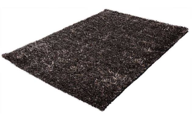 Goossens vloerkleed spira zwart polyester - 8201527-04