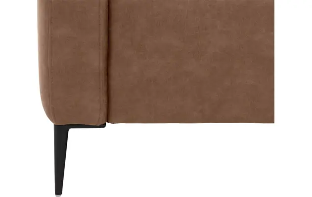 Goossens loungebank key west bruin micro leer - 8201624-395-06