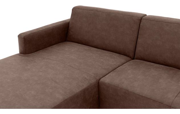 Goossens loungebank key west bruin micro leer - 8201624-396-gespiegeld-05