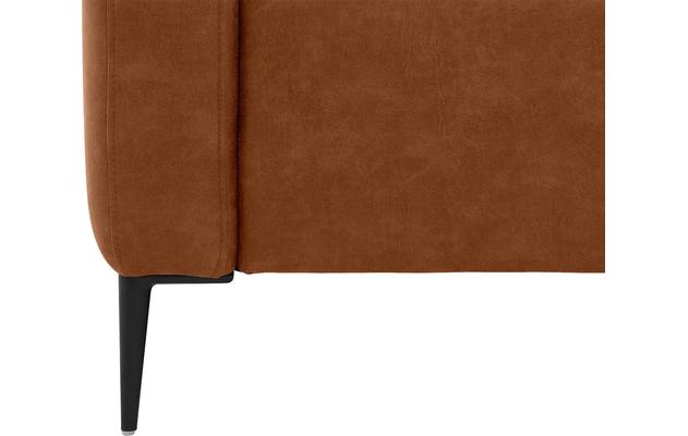 Goossens loungebank key west bruin micro leer - 8201624-399-06
