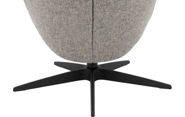 Goossens excellent relaxstoel avec grijs stof - 8201662-7