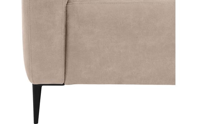 Goossens hoekbank key west beige micro leer - 8201998-403-06