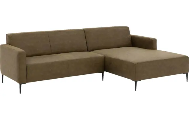Goossens loungebank key west groen micro leer - 8201999-02