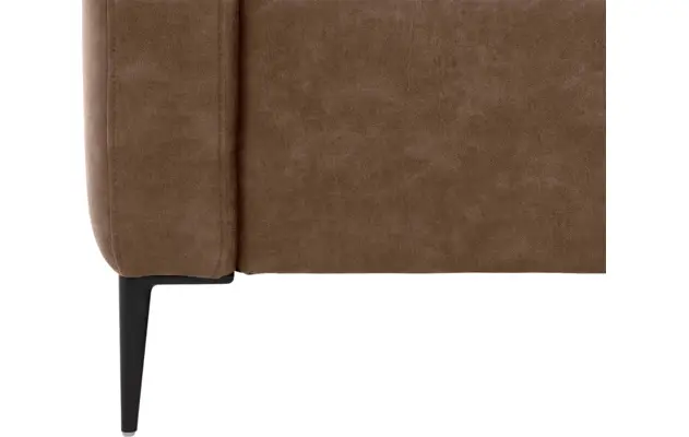 Goossens loungebank key west bruin micro leer - 8201999-394-06