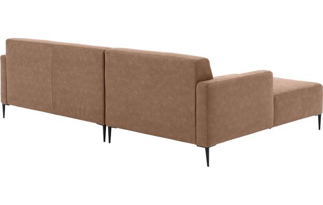 Goossens loungebank key west bruin micro leer - 8201999-395-gespiegeld-03
