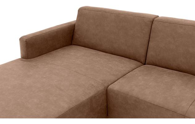 Goossens loungebank key west bruin micro leer - 8201999-395-gespiegeld-05