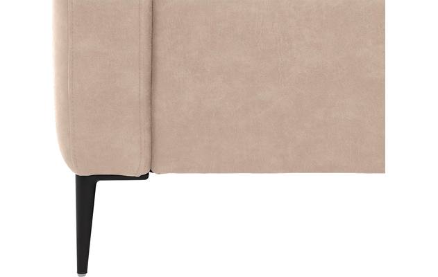 Goossens loungebank key west beige micro leer - 8201999-403-06