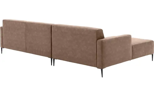Goossens loungebank key west bruin micro leer - 8202000-394-gespiegeld-03