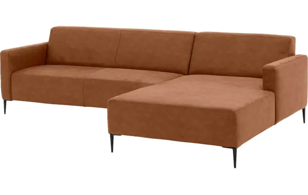 Goossens loungebank key west bruin micro leer - 8202000-399-04