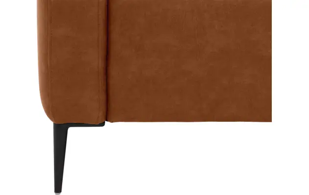 Goossens loungebank key west bruin micro leer - 8202000-399-06